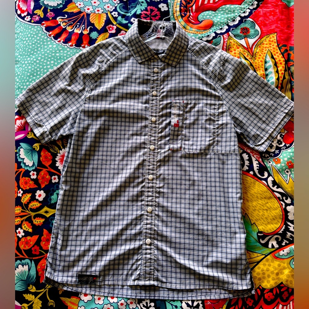 Helly Hansen Men's Checkered Shirt Size Medium